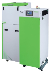 Kocioł SAS BIO COMPACT 10 kW LEWY CZOPUCH GÓRA na pellet 5 Klasa Ekodesign 
