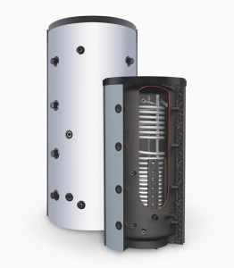 Higieniczny bufor ciepła INOX KWS 1000l Austria Email 2W bez izolacji