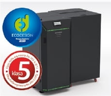 Kocioł Kostrzewa Twin Bio Luxury Compact NE 16 kW na pelet PODWYŻSZONY STANDARD 